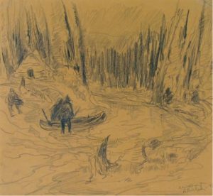 Rene Jean Richard: IN THE MACKENZIE RIVER DELTA, NORTHWEST TERRITORIES, 68 DEGREES NORTH