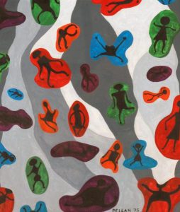 Alfred Pellan: ABSTRACT COMPOSITION WITH FIGURES