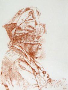 Ivan Kenneth Eyre: WRAPPED HEAD XXII