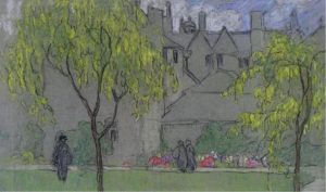 Mary Alexandra Bell Eastlake: URBAN PARK IN SPRING