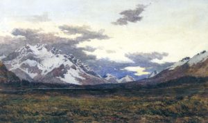 James Alfred Aitken: LOOKING TOWARD HOWSE PASS, ROCKY MOUNTAINS