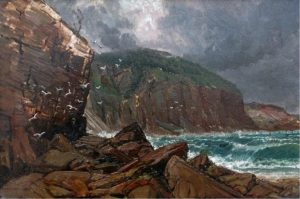Homer Ransford Watson: BASS ROCK ON FIRTH OF FORTH, SCOTLAND