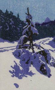 Walter Joseph Phillips: WINTER ROAD