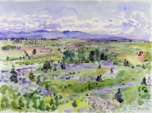 Rebecca Perehudoff: SCATTERED PINES