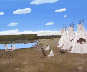 Allen Sapp: LIVING BY THE LAKE