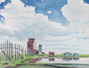 Robert Newton Hurley: SLOUGH BY THE ELEVATORS