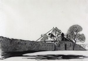 Walter Joseph Phllips: SOUTHWEST BASTION, LOWER FORT GARRY