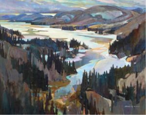 Brian Atyeo: SPRING ICE, FRASER BAY