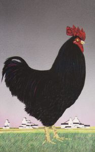 David Allan Thauberger: BLACK ROOSTER