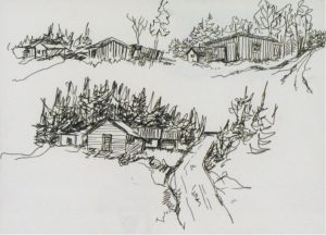 Janet Mitchell: CABIN SCENE