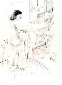 Dirk van Wyk: SEATED NUDE
