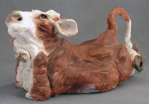 Gwen Hughes: RESTING COW