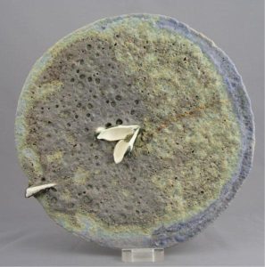 John Chalke: CIRCULAR DISH WITH SHELL