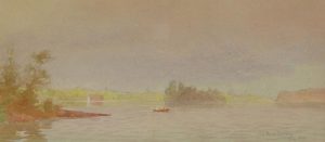 Lucius Richard O’Brien: CANOE ON STILL WATERS