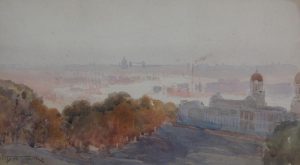 Frederic Marlett Bell-Smith: LONDON FROM GREENWICH