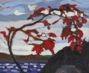 James Edward Hergel: WIND SWEPT MAPLE, GEORGIAN BAY