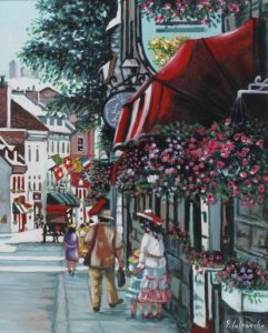 Gilles Labranche: PARFUM D’ETE, PORTE ST. LOUIS, QUEBEC