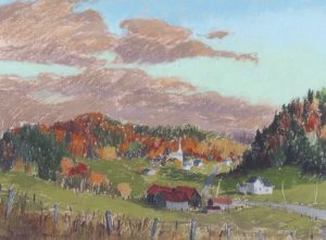 Horace Champagne: QUEBEC VALLEY, AUTUMN