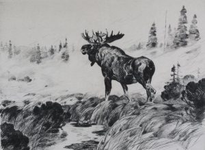 Carl Clemens Moritz Rungius: MORNING MIST