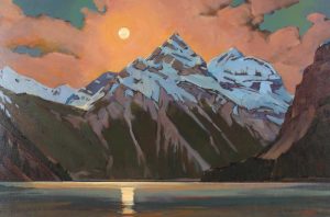 Min Ma: KINNEY LAKE MOONLIGHT