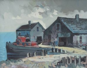 Charles Tatossian Garo: DOCK SCENE
