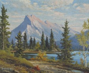 Duncan Mackinnon Crockford: RUNDLE MOUNTAIN