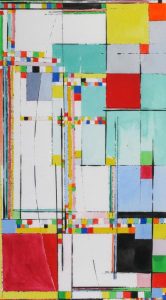 Richard Roblin: ABSTRACT COMPOSITION I  |  ABSTRACT COMPOSITION II