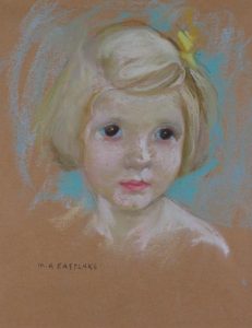 Mary Alexandra Bell Eastlake: PORTRAIT OF A YOUNG GIRL