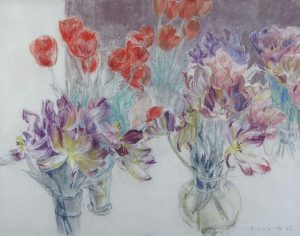 Joseph Francis Plaskett: VASES OF FLOWERS