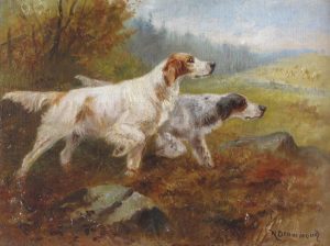 Norah (Nora) Drummond-Davies: ON THE HUNT