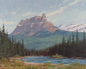 Mannie Gonsalves: CASTLE MOUNTAIN, SUMMER