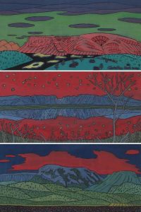 Christine Koch: UNTITLED LANDSCAPE I, II, III