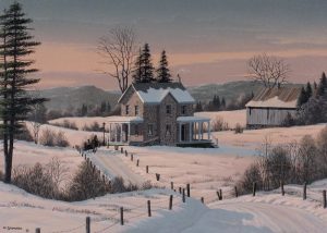 William J. Saunders: WINTER’S GLOW