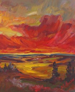 Ken Gillespie: SKY ON FIRE