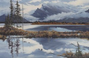 Gordon Rauch: MORNING MOOD, MT. RUNDLE