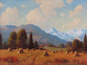 Roland Gissing: VALLEY IN THE ROCKIES