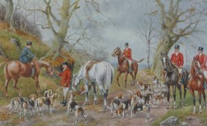 H. Murray: HUNTING SCENE