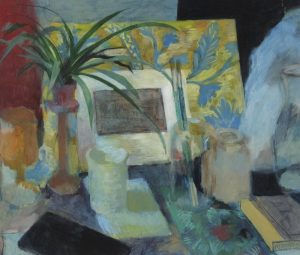 Alasdair Burns Monro: STILL LIFE IN BLUE