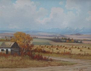 George A. Horvath: COUNTRY LANDSCAPE