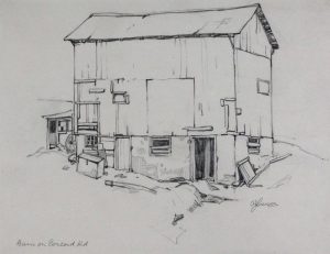 Alfred Joseph Casson: BARN ON CONCORD RD.