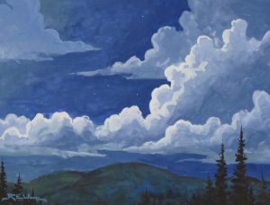 Robert E. Wood: MOONLIT SKY
