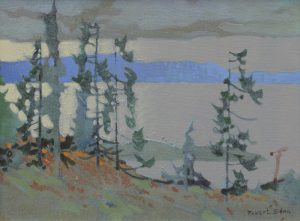 Robert Genn: SOMBRE ASPECT, SATURNA ISLAND
