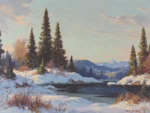 Roland Gissing: WINTER SUNSET