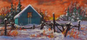 Karin Richter: WINTER SUNSET