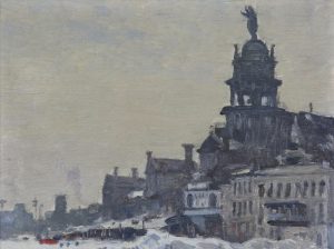 Robert Wakeham Pilot: OLD MONTREAL, VIEW OF NOTRE-DAME DE BONSECOURS