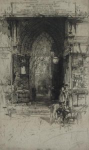 E. Hedley Fitton: GATEWAY, THE PRIORY CHURCH OF SAINT BARTHOLOMEW THE GREAT