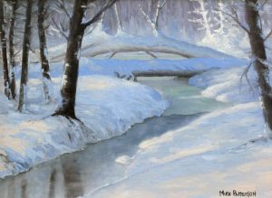 Mike Patterson: CREEK SCENE (WINTER)
