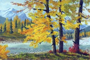 Albert Brookes: THE HIGHWOOD PASS (PETER LOUGHEED PROVINCIAL PARK)