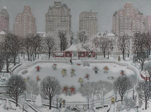 Cuca Romley: SKATING IN CENTRAL PARK