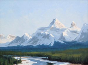 Karl E. Wood: MT. CHRISTIE, ATHABASCA VALLEY